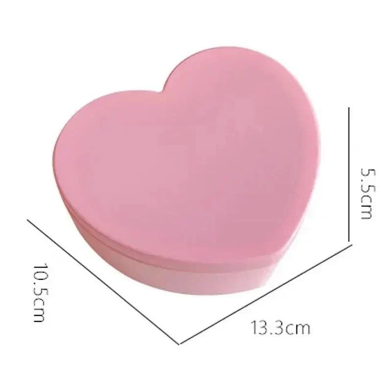 New Heart Shape Jewelry Storage Box