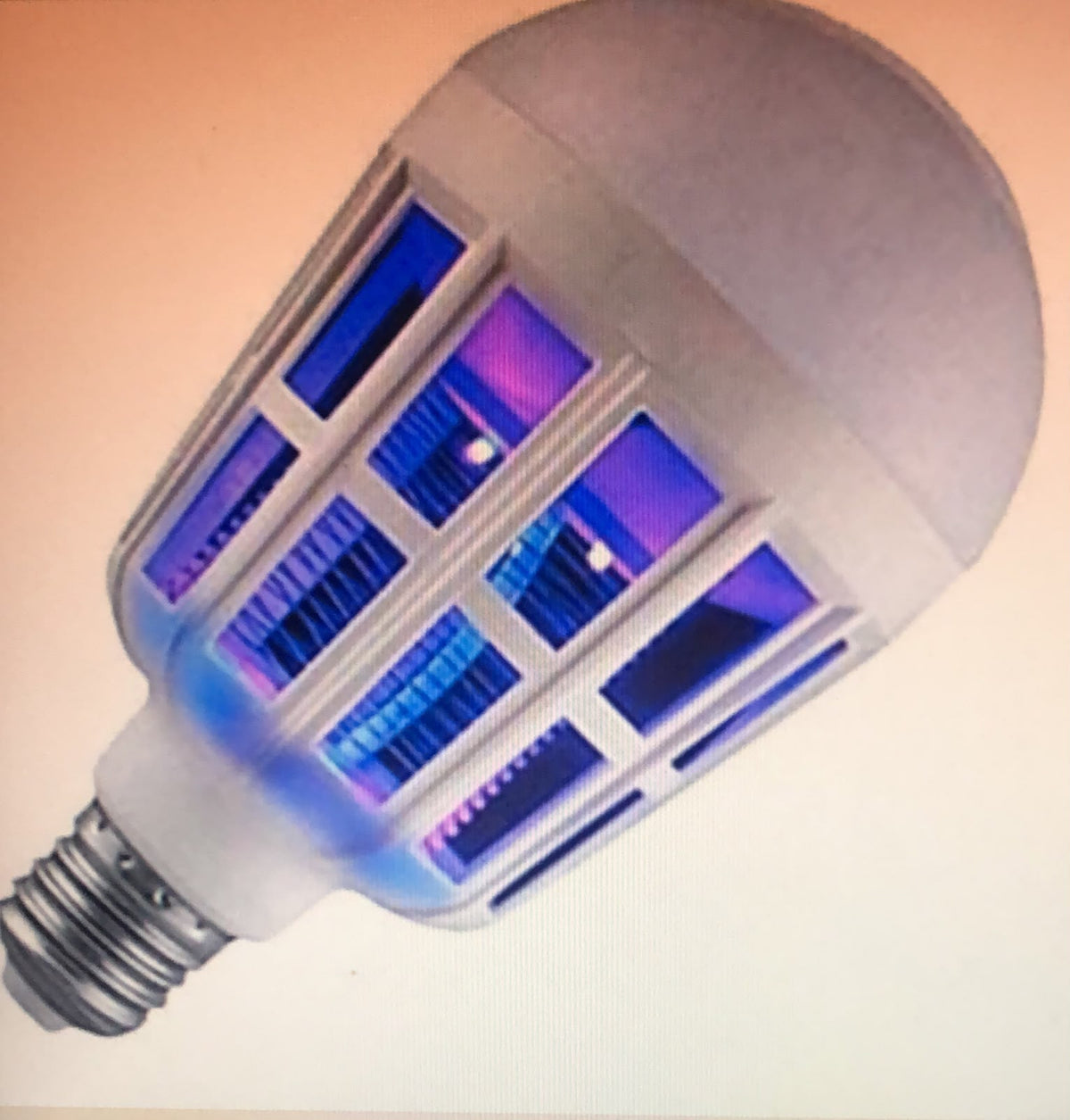 2-in-1 LED Mosquito Killer Bulb | 15W Insect Zapper Light | Silent, Odorless, Energy Saving
