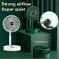Rechargeable Telescopic Stand Fan – Portable, Adjustable & Powerful Cooling